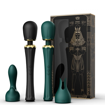 Luxury Waterproof Magic Wand Vibrator / Female Silicone Massager / Women's Sex Toys - EVE's SECRETS